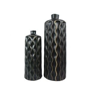 Abstract Ceramic Vase (short)